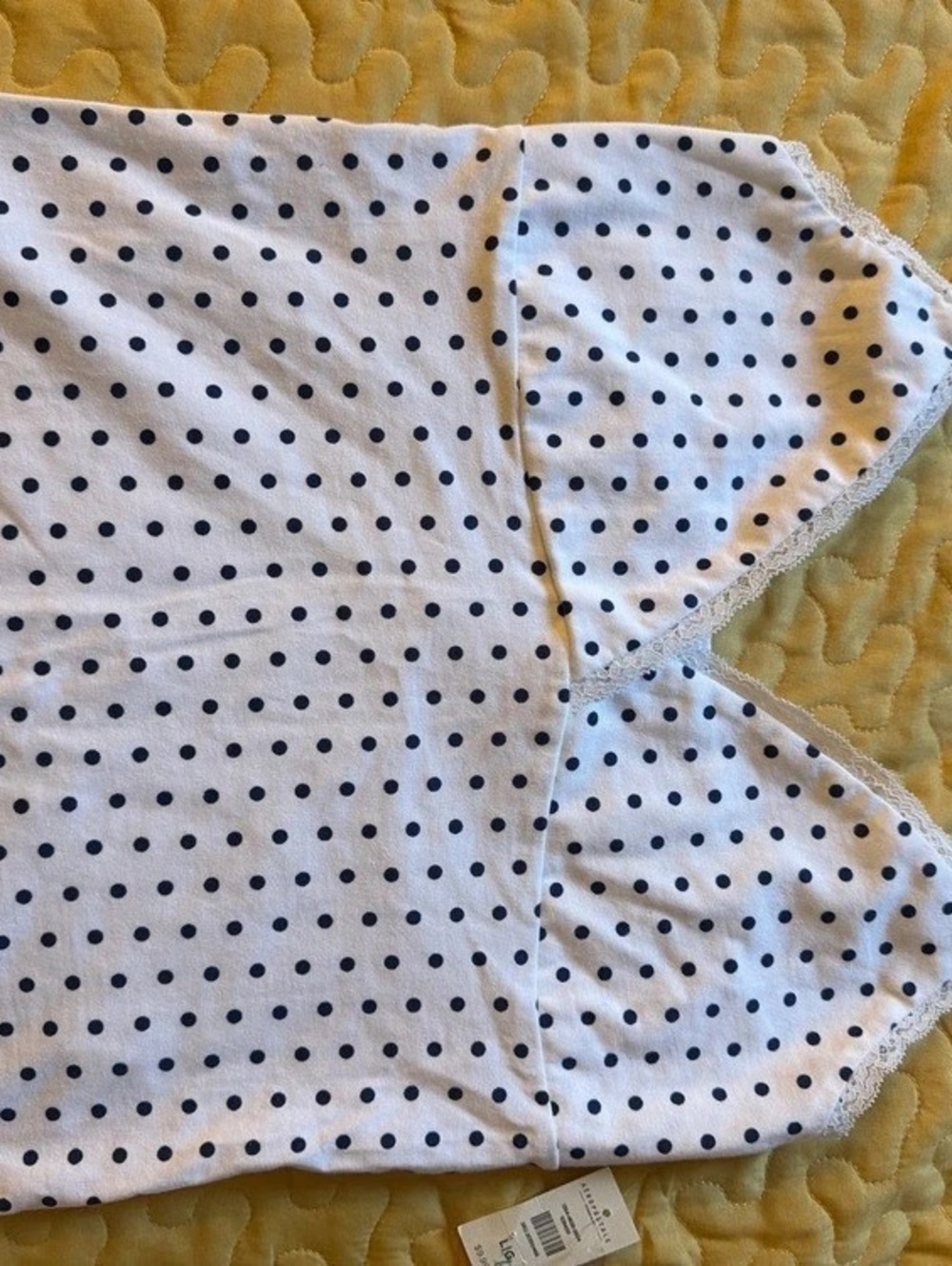 Aeropostale Polka Dot Chemise Size Medium NWT